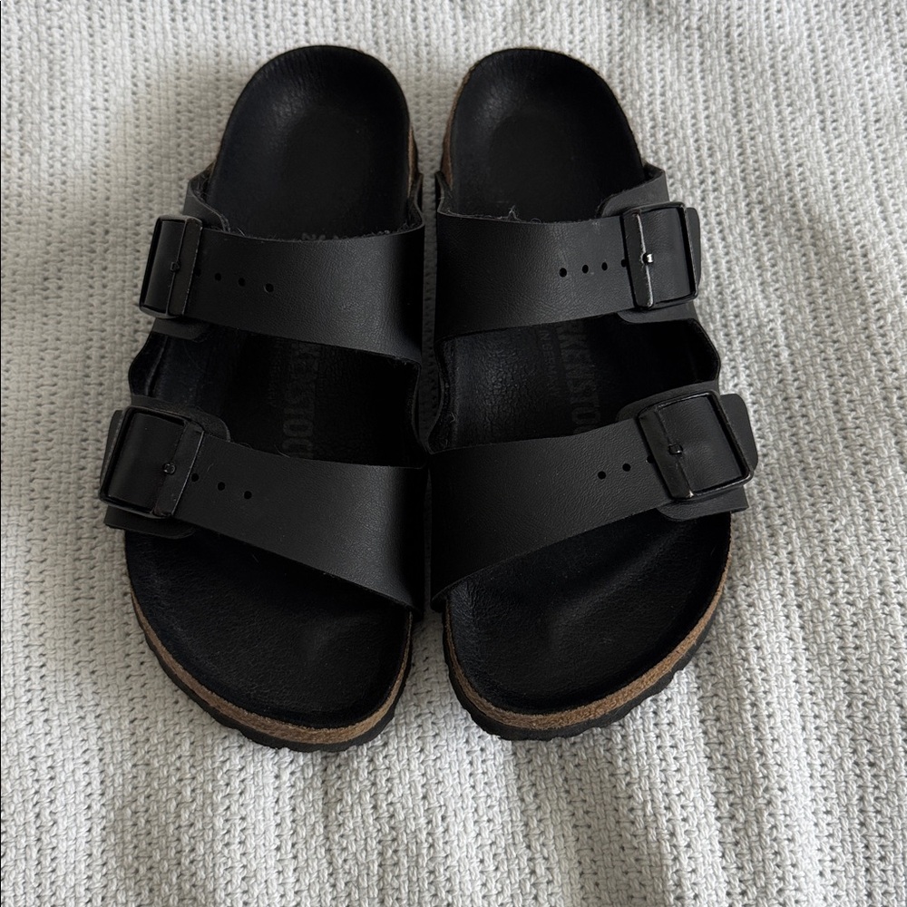 Birkenstock Black Arizona Sandals - Picture 5 of 12